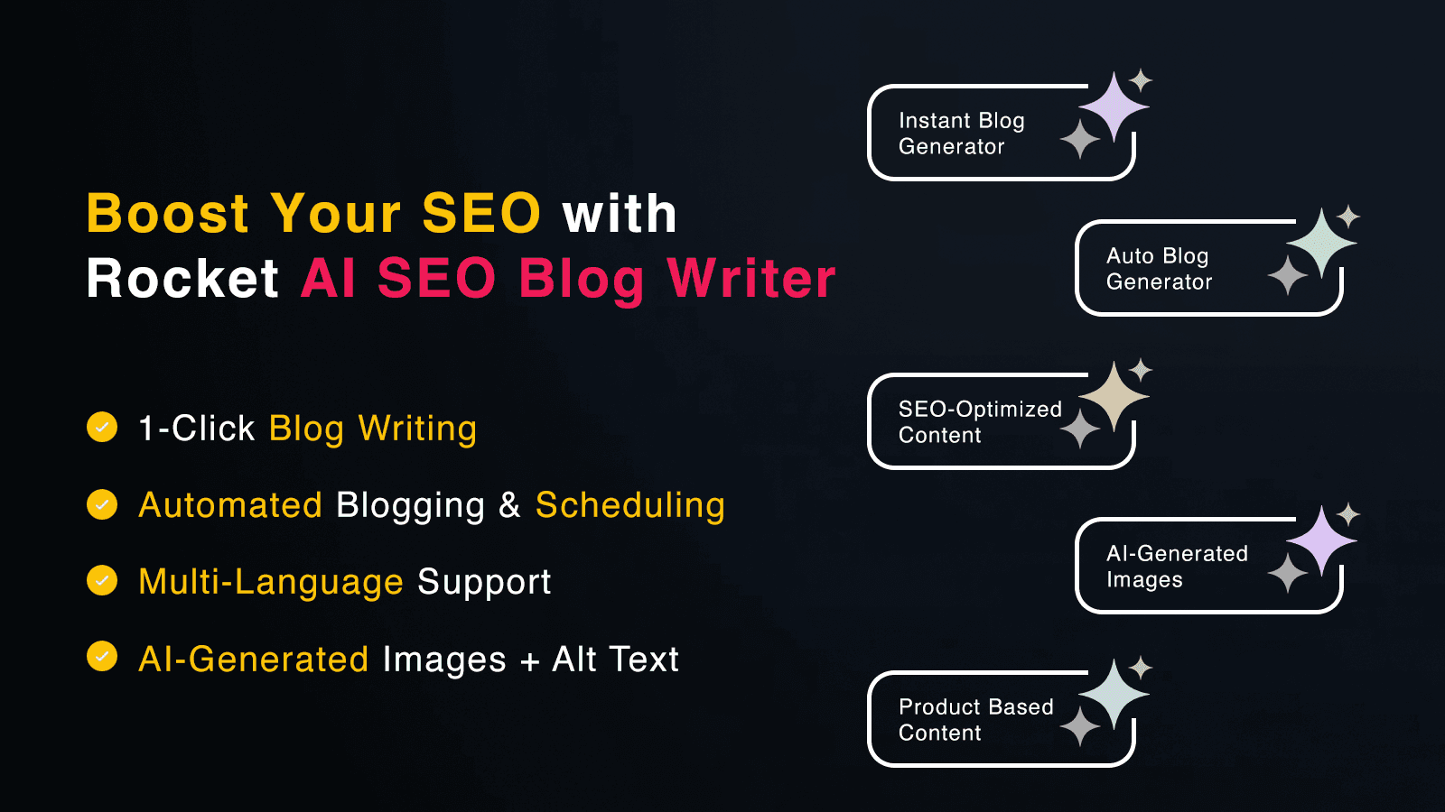 Elevate Your SEO with Rocket AI SEO Blog Writer