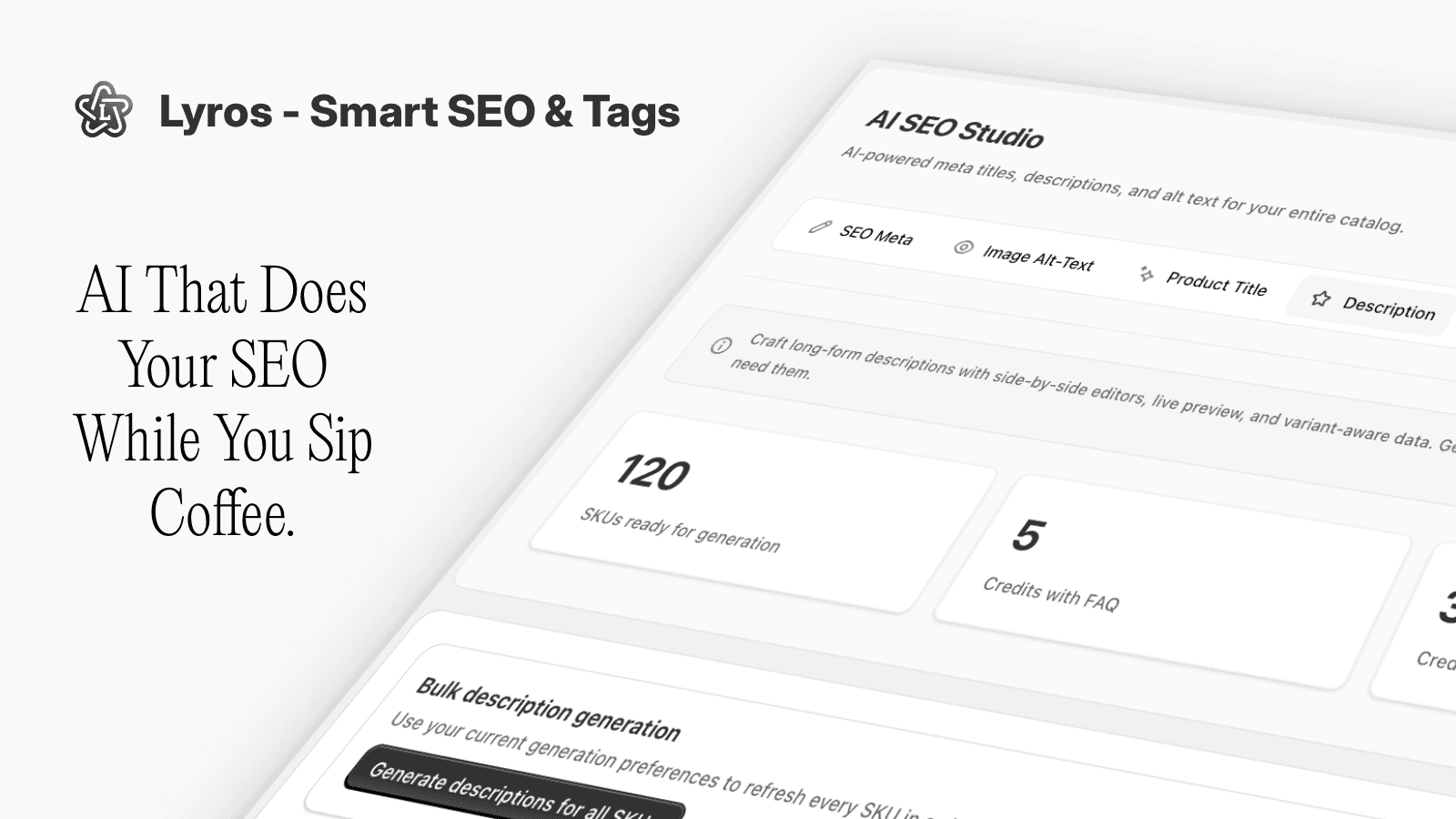 Lyros - Smart Tags & SEO