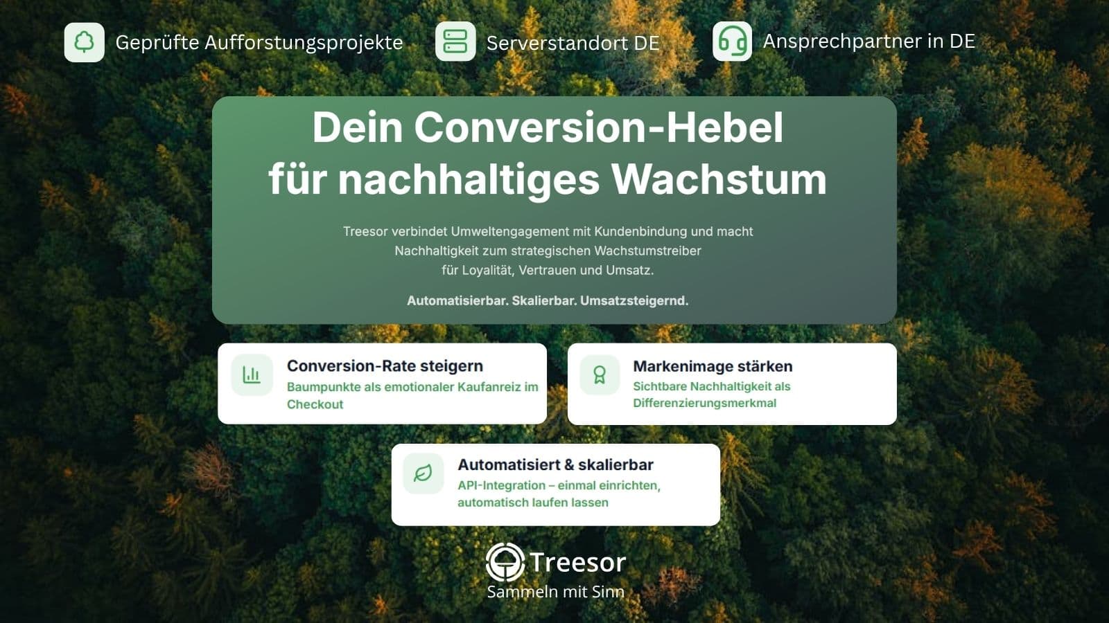 Treesor Green Loyalty Conversion-Hebel
