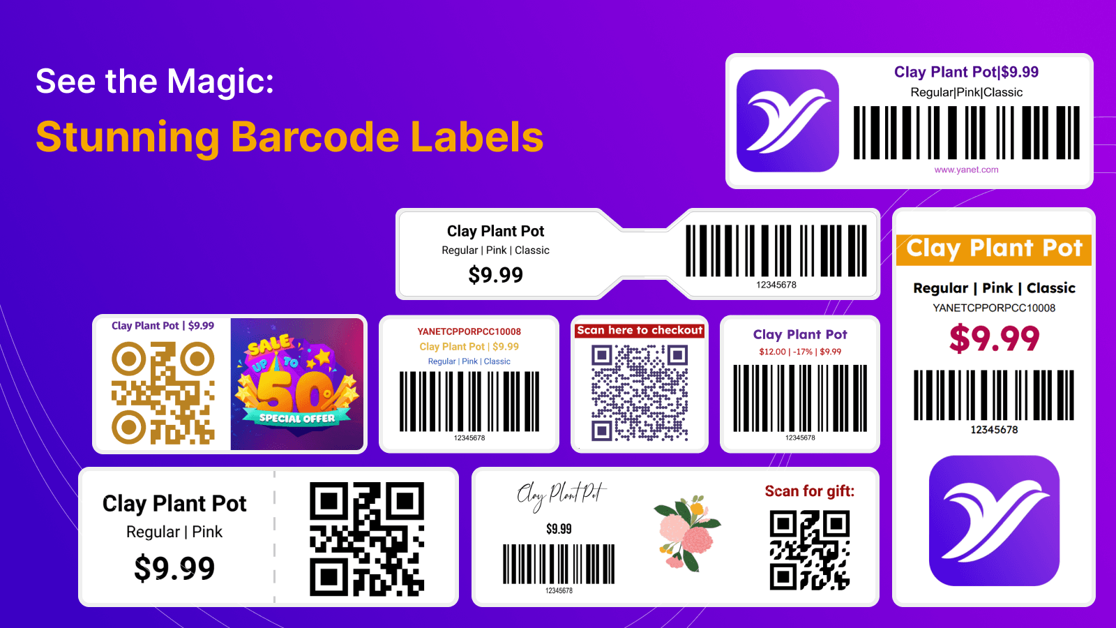 Retail Barcode Labels