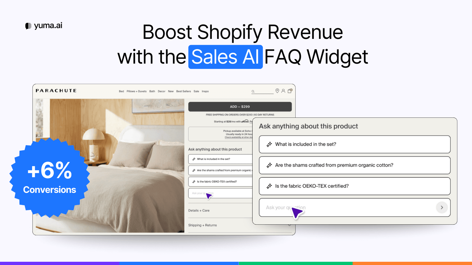 Boost Shopify Revenue with the Sales AI FAQ Widget