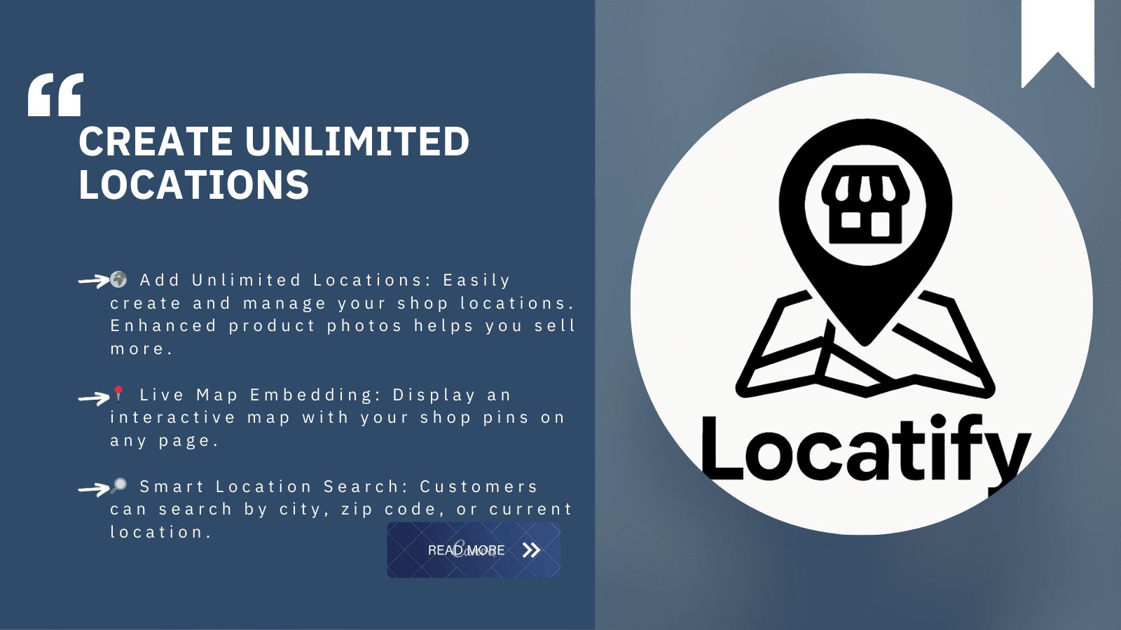 Put Your Shop on the Map