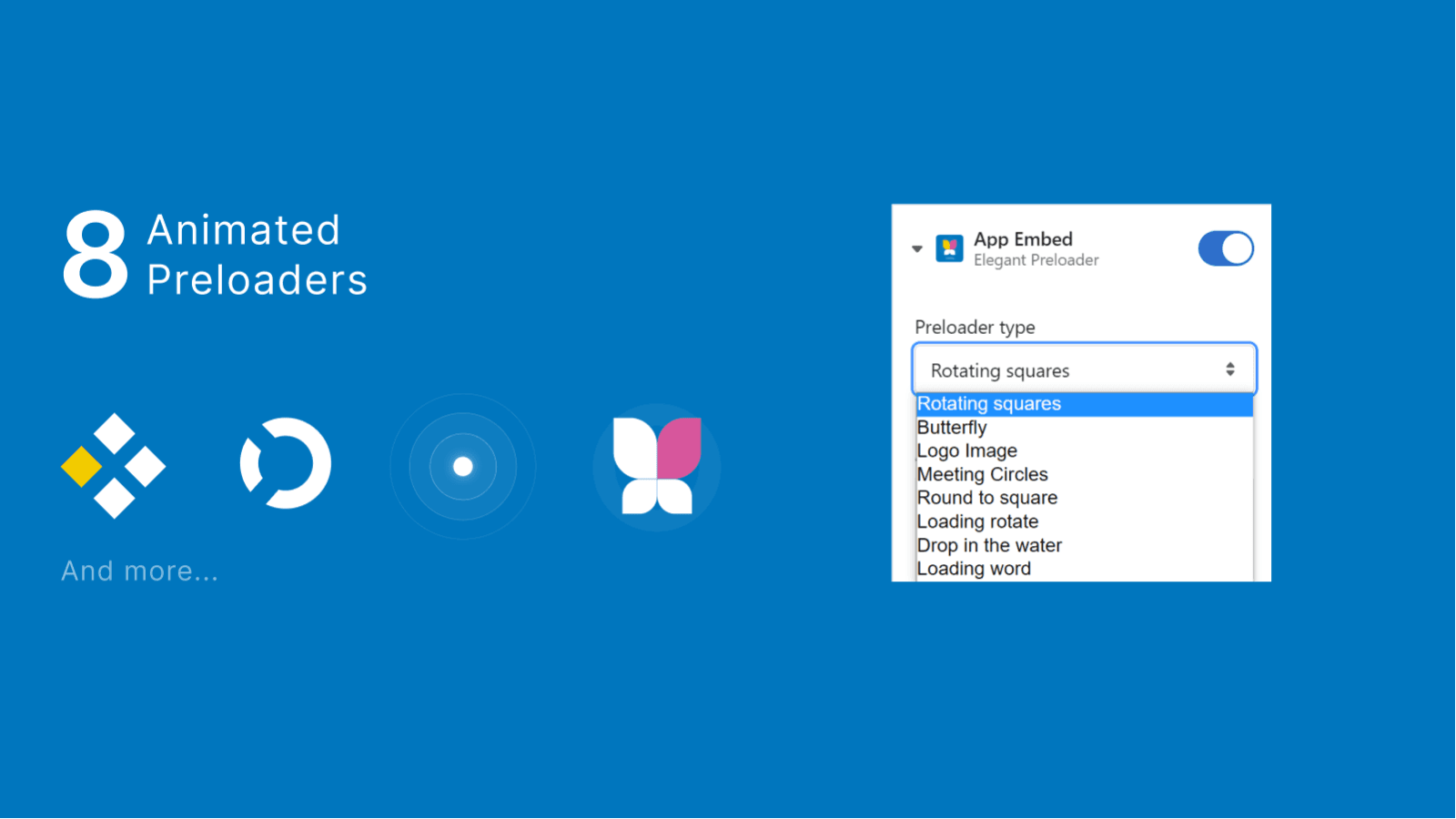 8 Animated Preloaders
