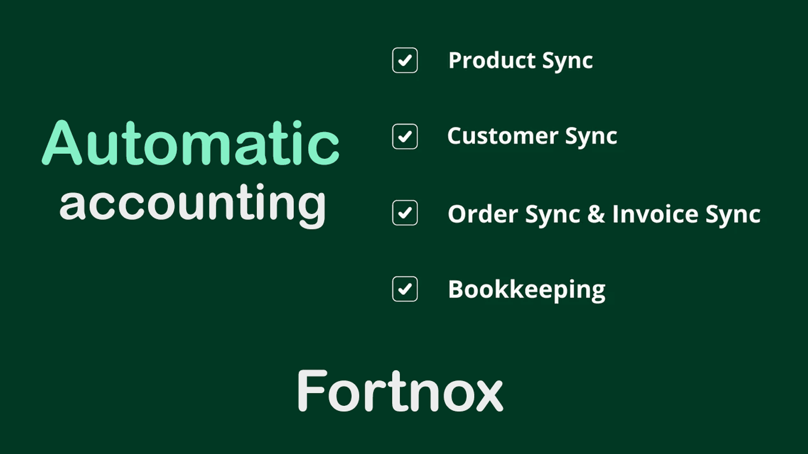 Shopify Fortnox