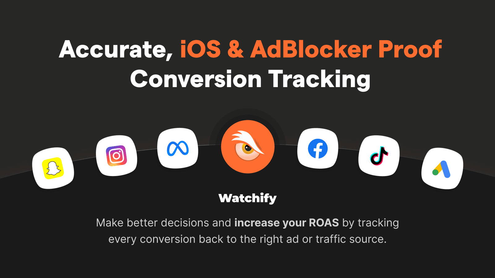 Accurate, iOS & Ad Blocker Proof Tracking