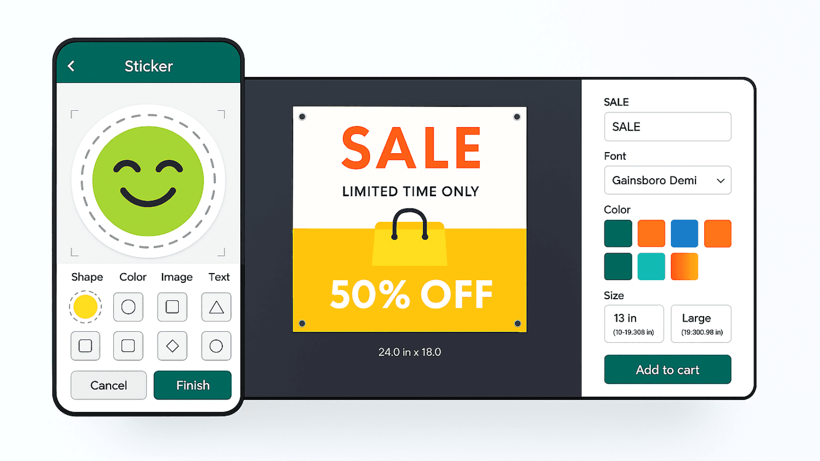 Win more custom signs sales and Increase customer leads