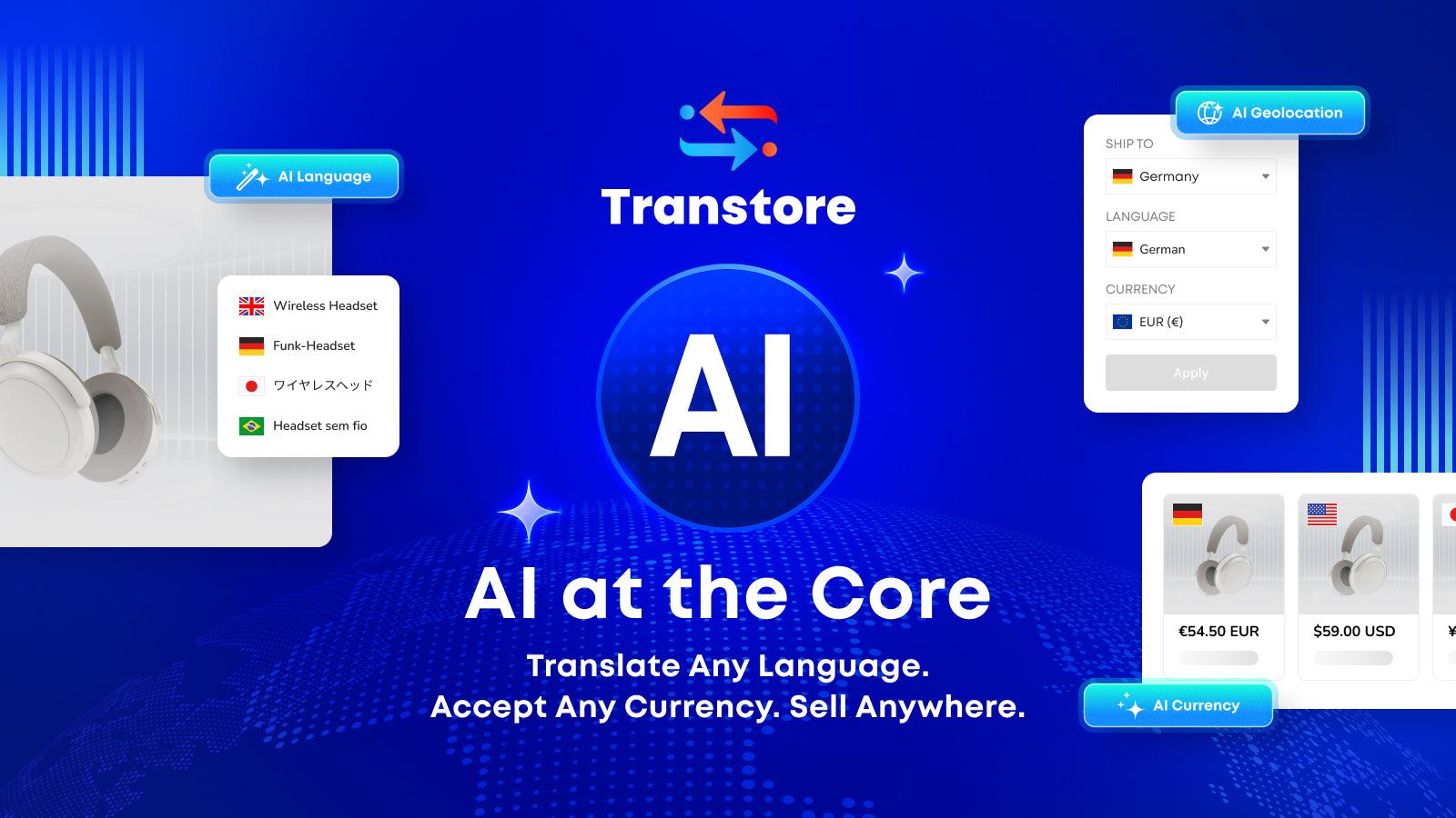 Boost Global Sales with a AI Multi Language Currency Store