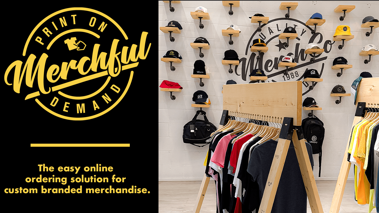 The merch company that cares