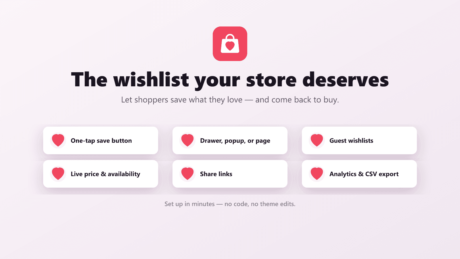Orbits Smart Wishlist — key features at a glance