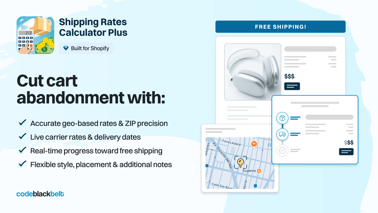 Shipping Rates Calculator Plus