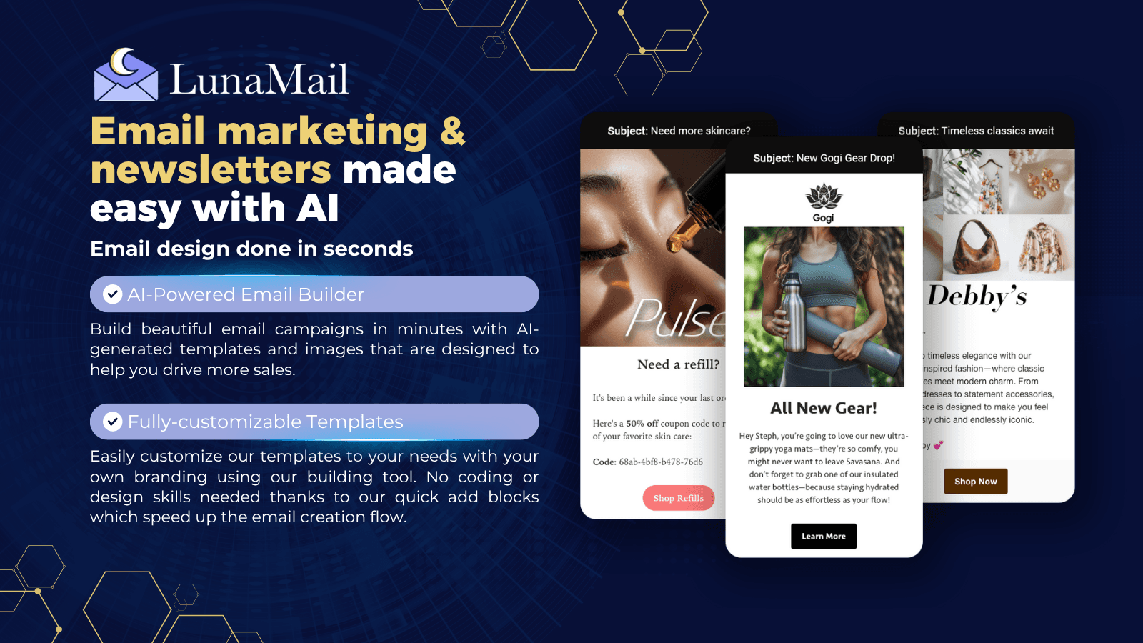 LunaMail AI Email Marketing