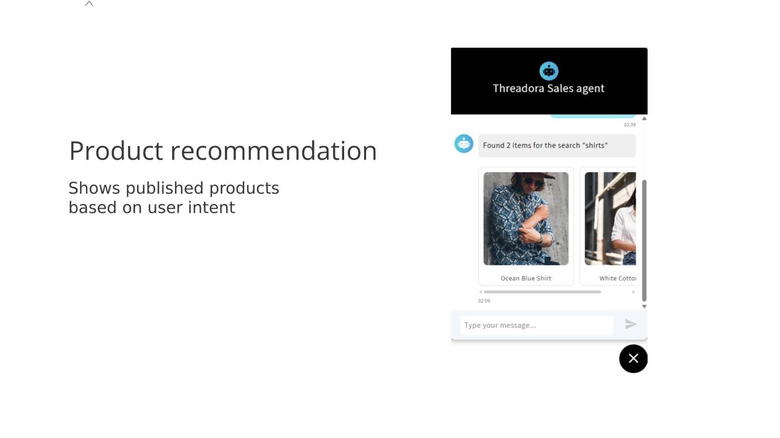 Product recommendation