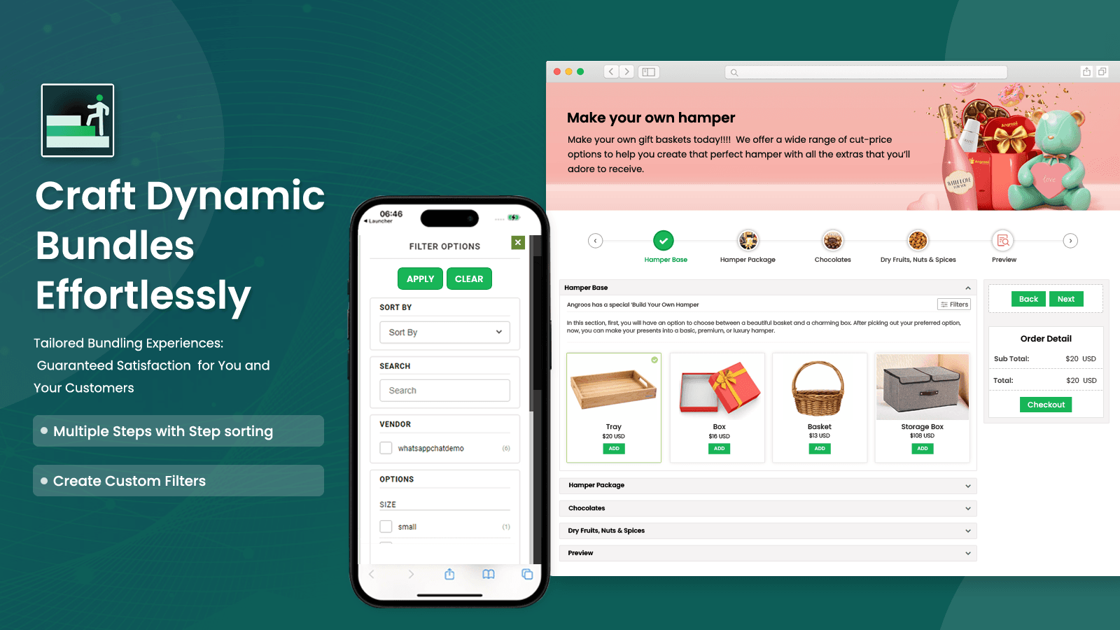 Product Box Bundle Builder