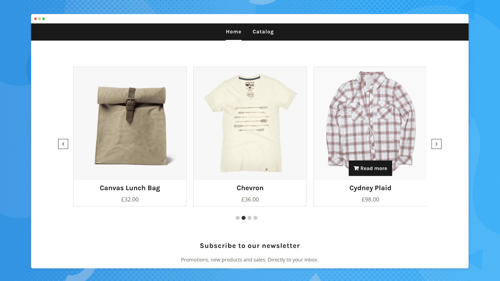 Create unlimited product sliders