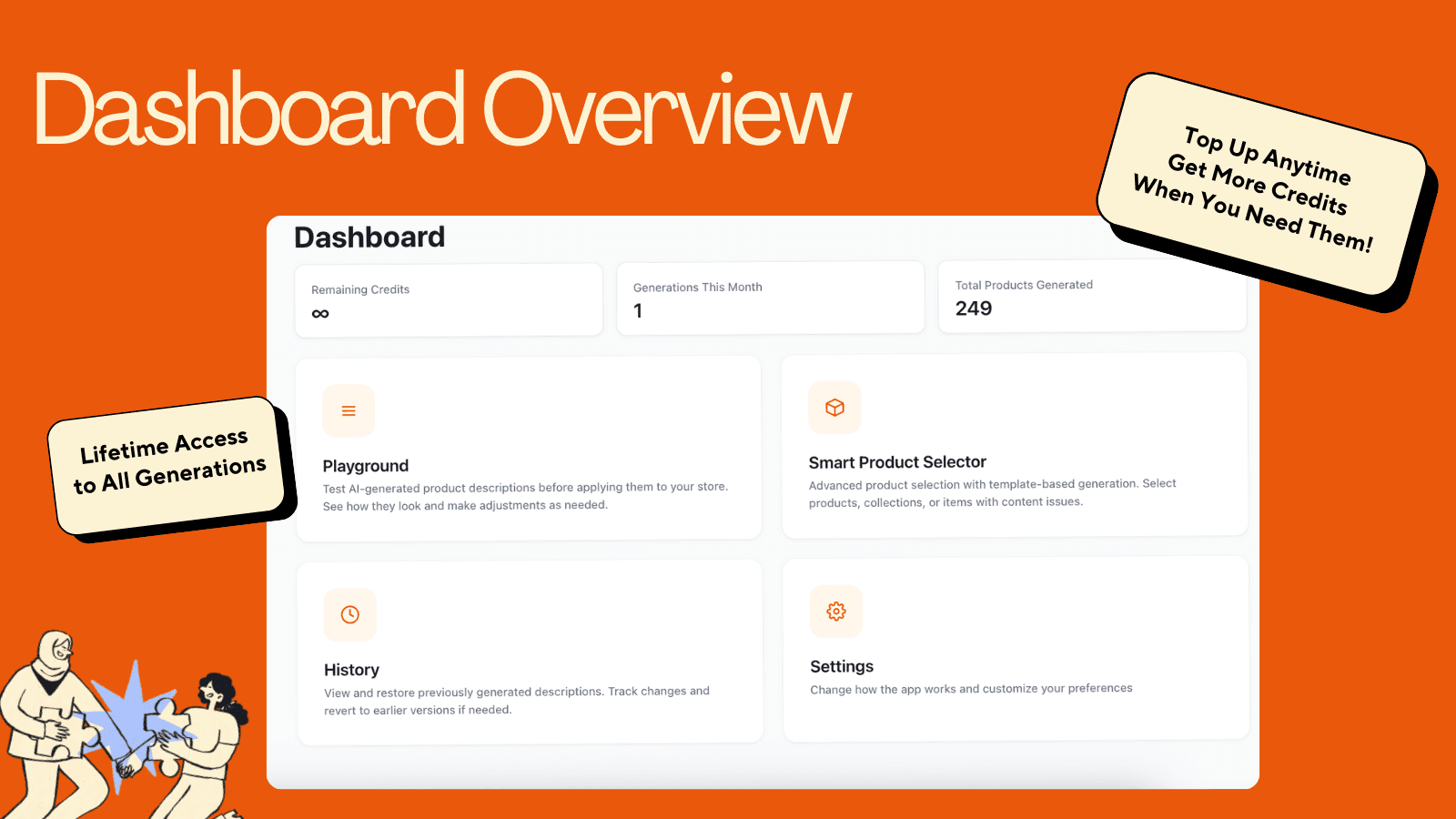 Reno AI – Bulk product content dashboard
