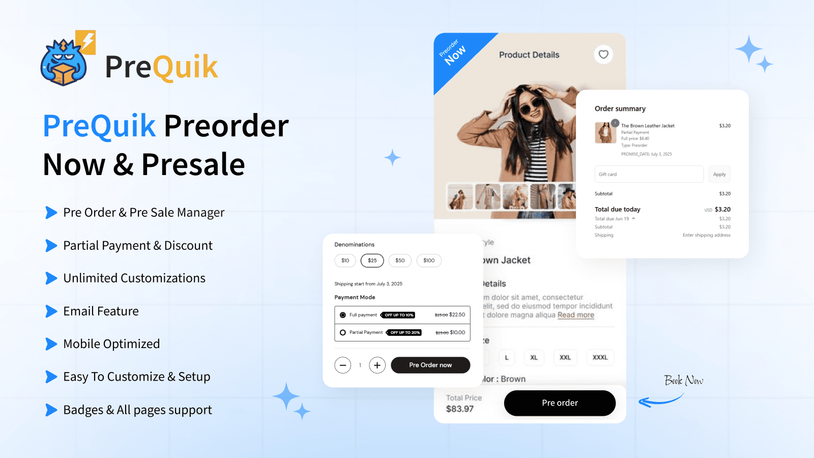 Preorder manager shopify app