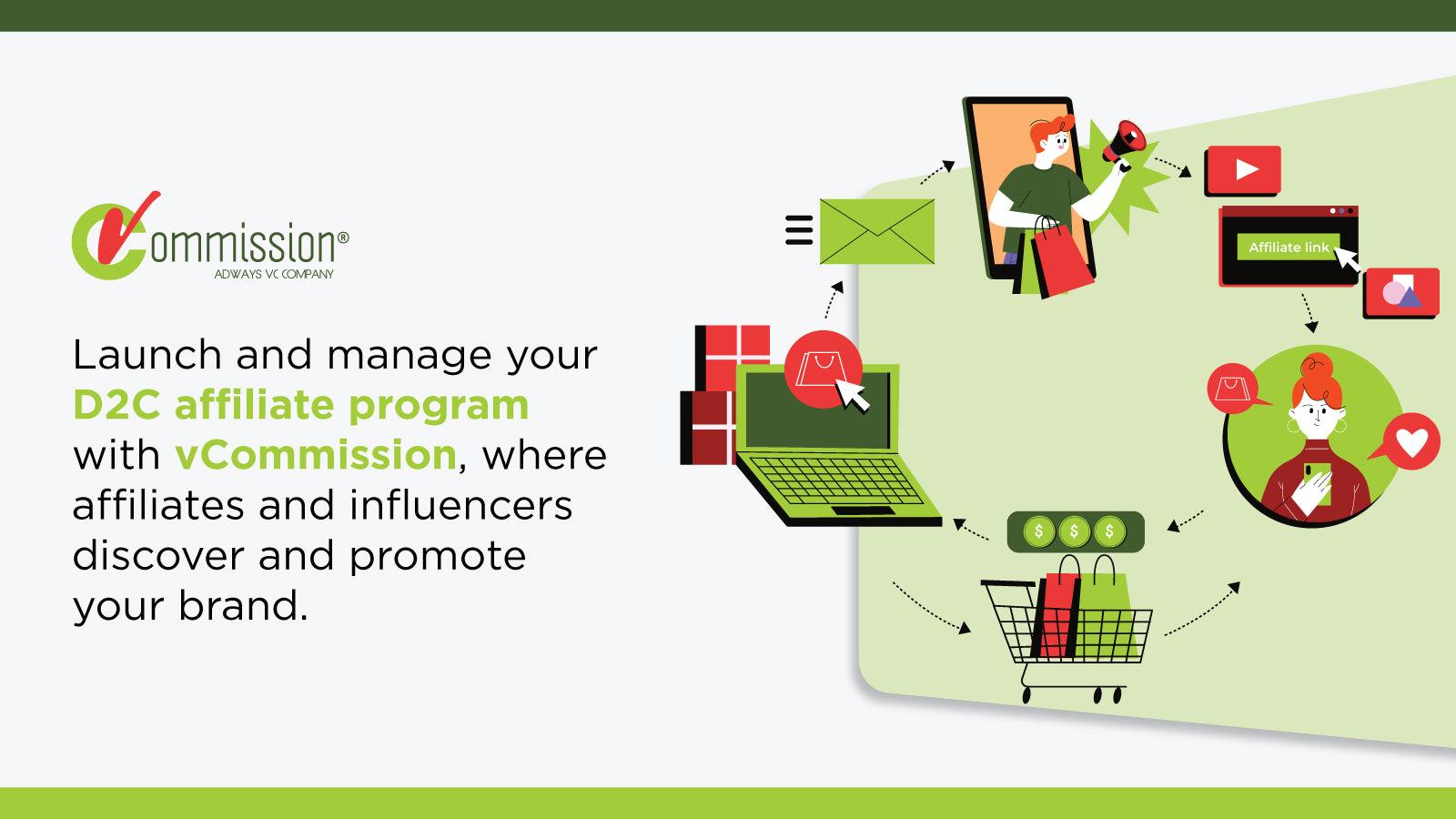 vCommission Affiliate Tracking