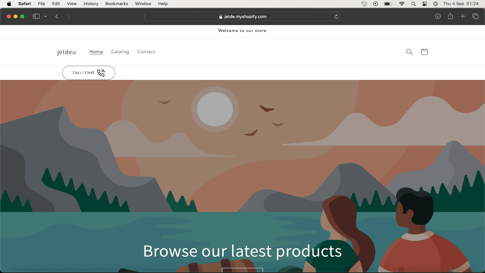 Add one button for Chat, Audio and Video Calls—setup made simple