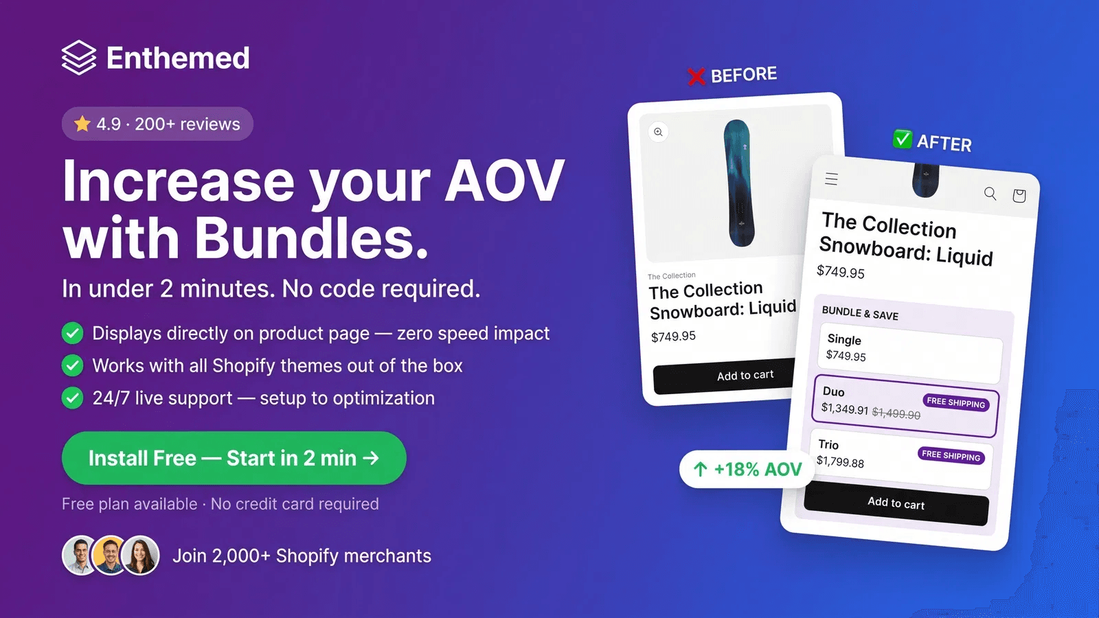 Increase your AOV with Bundles in 2 minutes