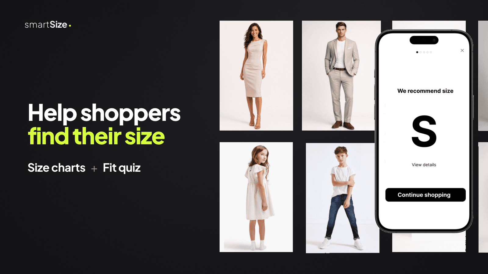 Shopify size chart and fit finder in one app