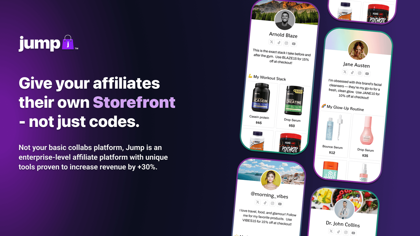 Launch a personalized affiliate marketing program