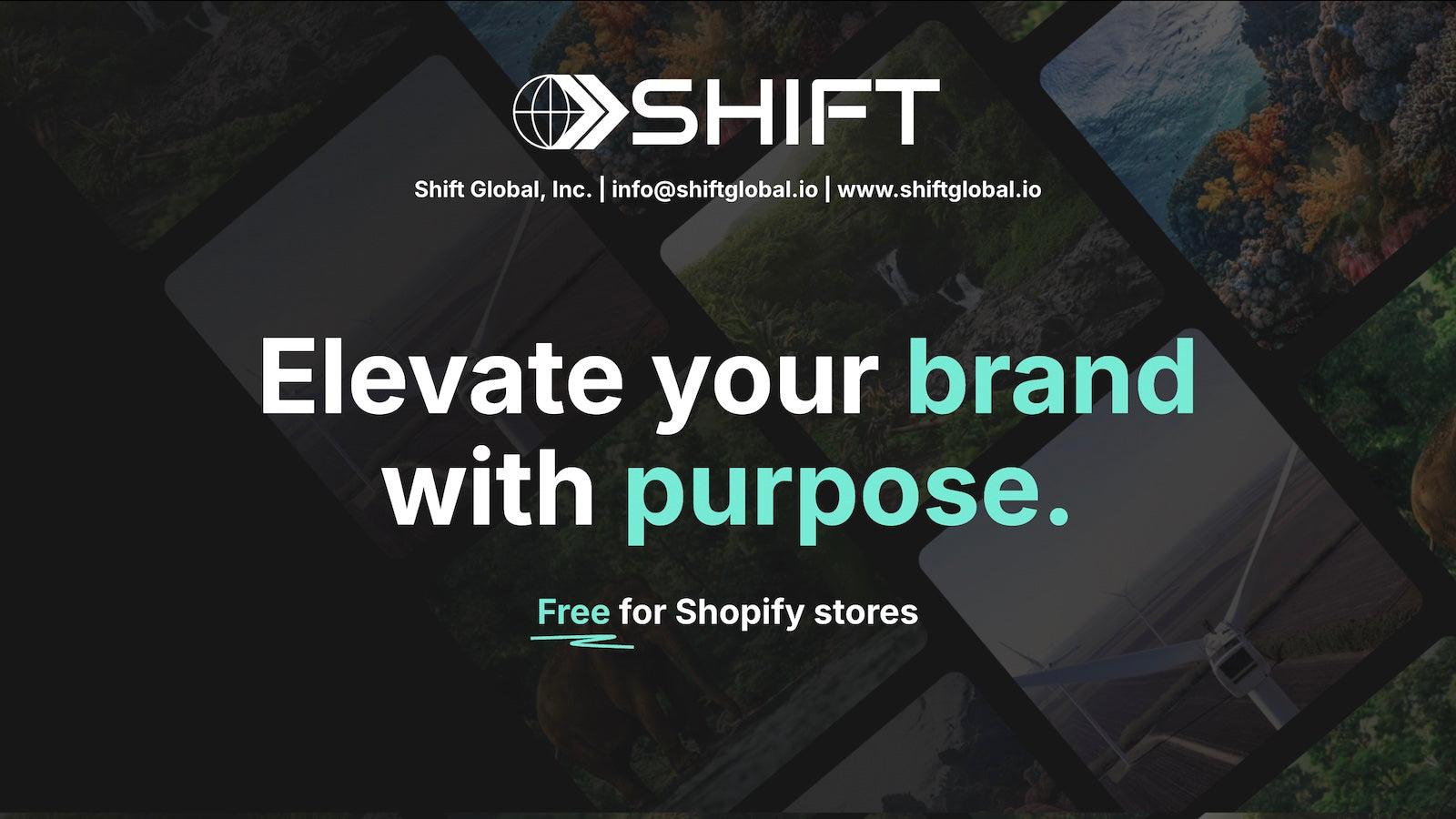 Shift app no code installation for eCommerce stores