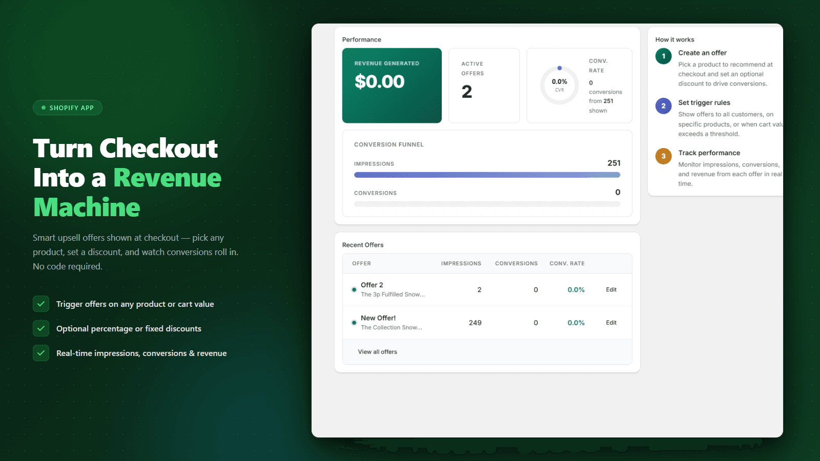 Upsell widget appearing natively in checkout