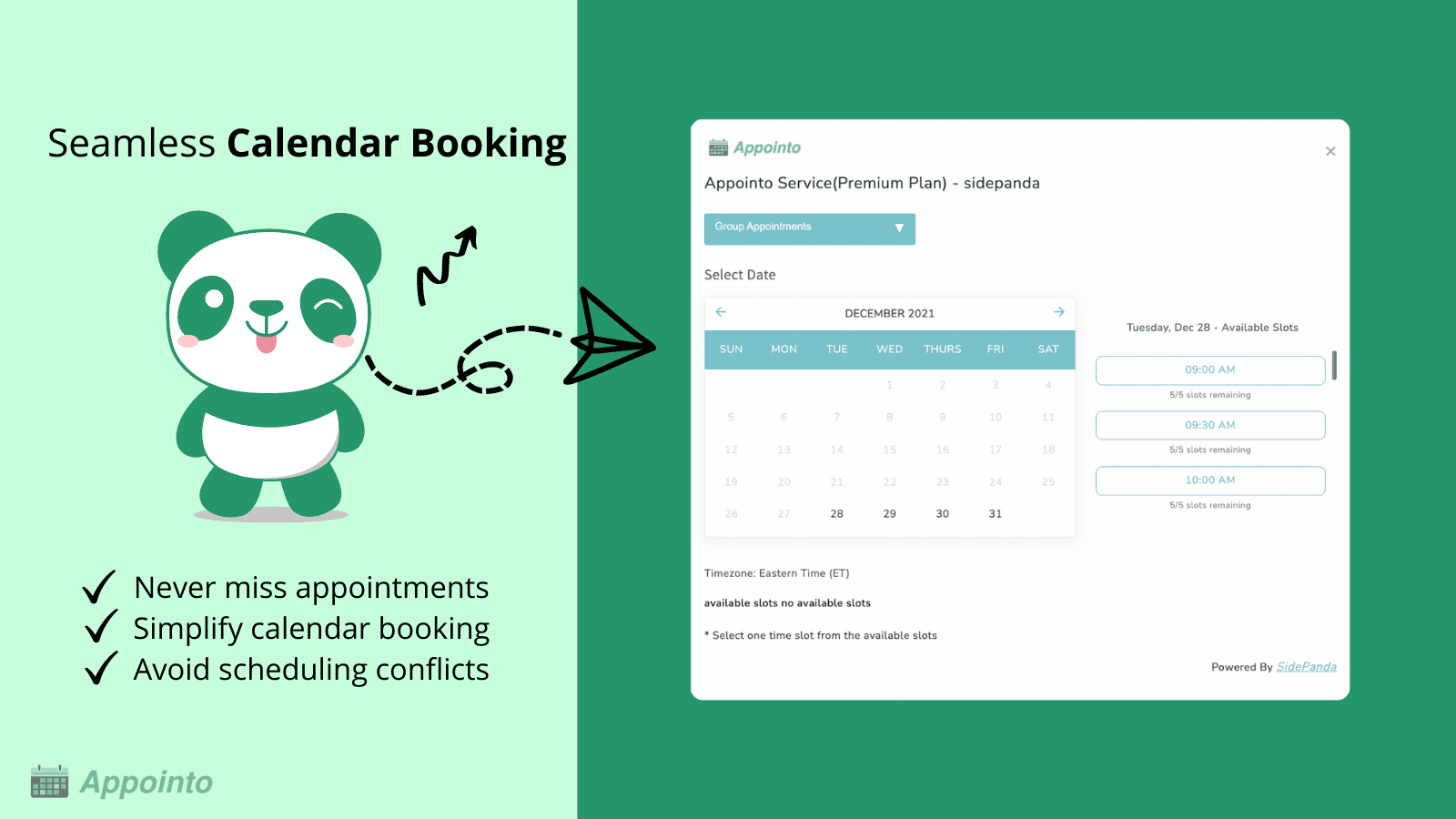 Appointment Booking Modal