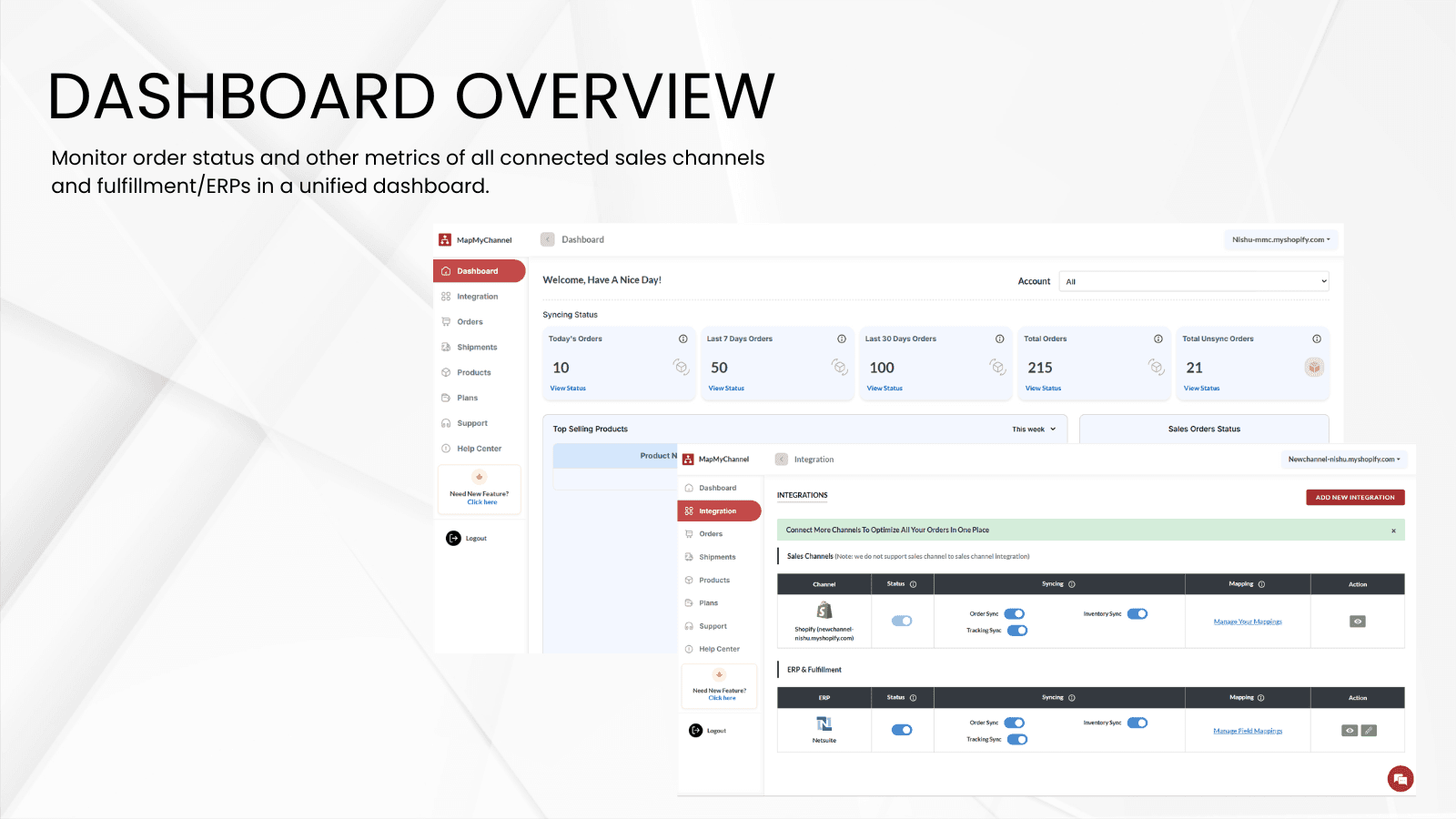 MapMyChannel Dashboard