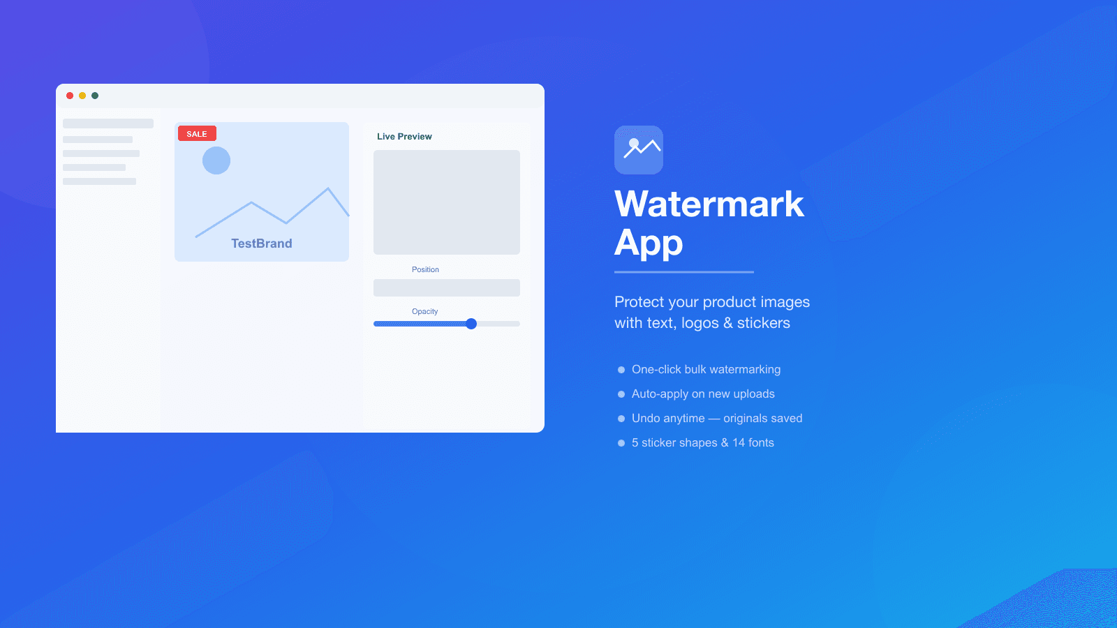Watermark app