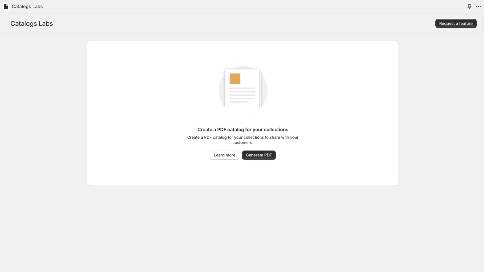 Catalogs Labs - Home page