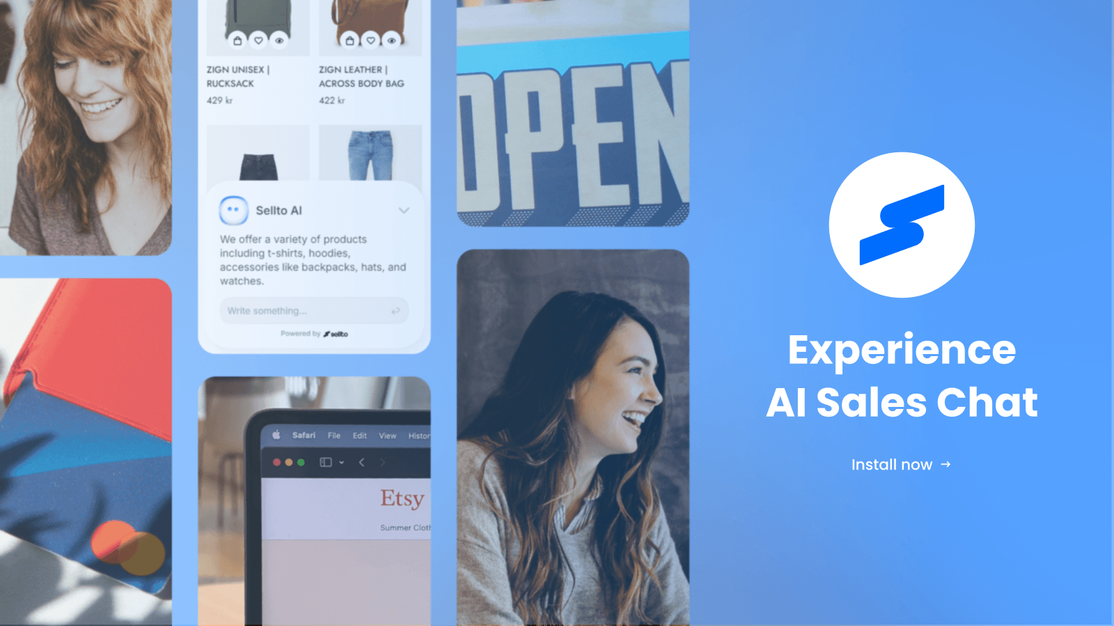 Experience Sellto AI Sales Chat for Shopify