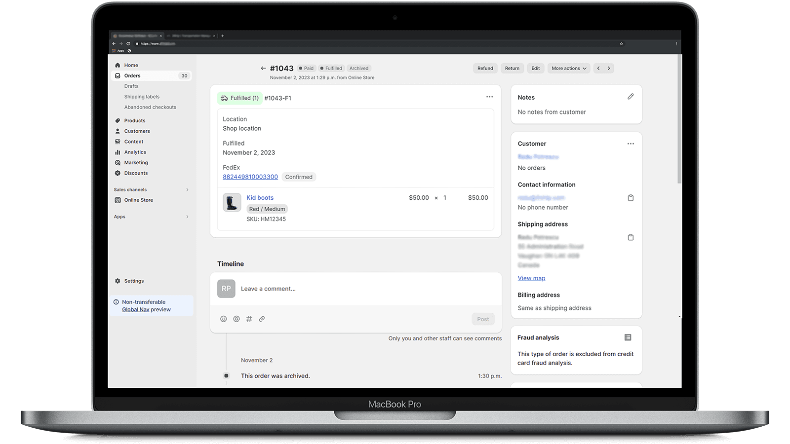 Ship from 2Ship and orders auto update with tracking info!
