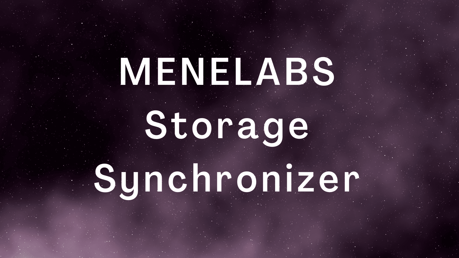 Storage Synchronizer