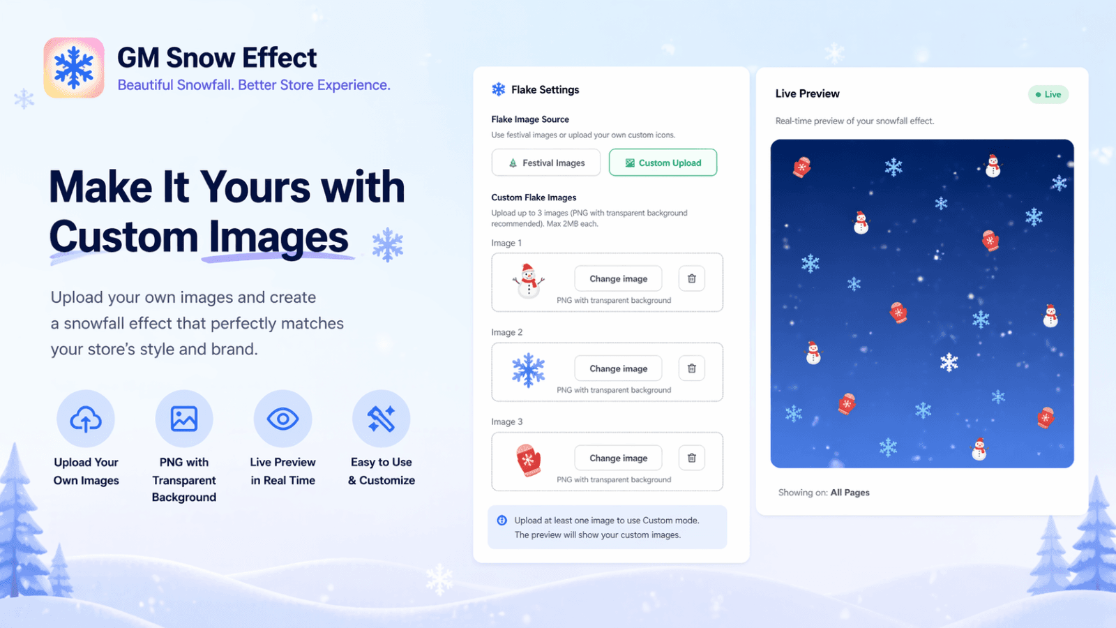 Snow Effect App Details