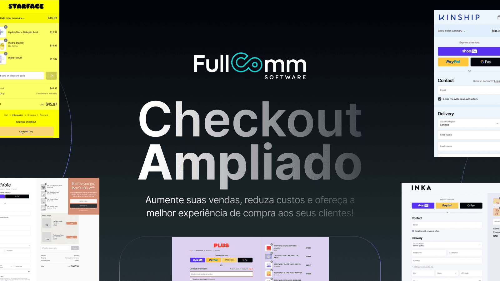 Amplie seu checkout Shopify