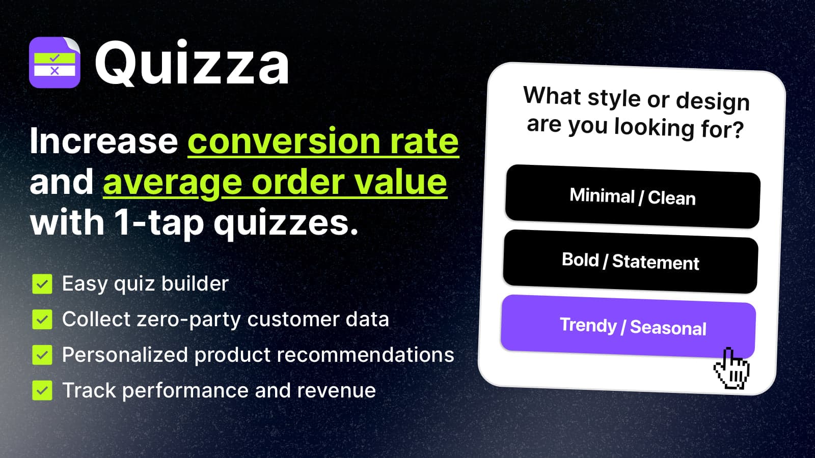quizza-AI-product-quiz-builder-app