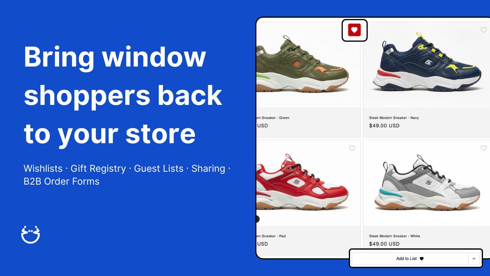 Wishlist Powerhouse: Save, Share, Reorder | Pasilobus wishlist