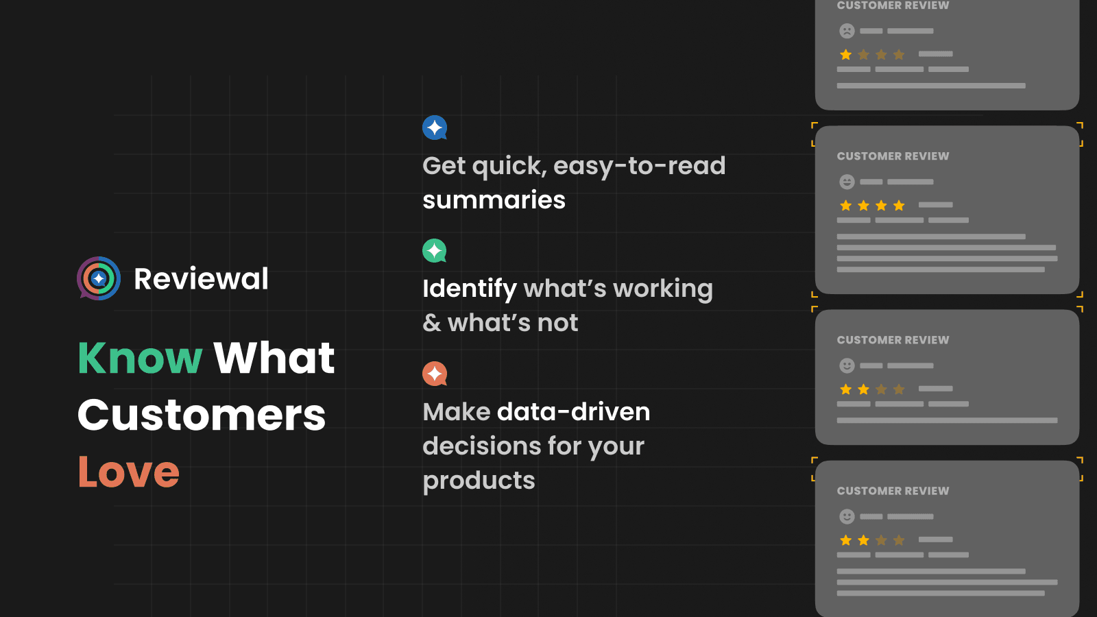 Overview of Reviewal app