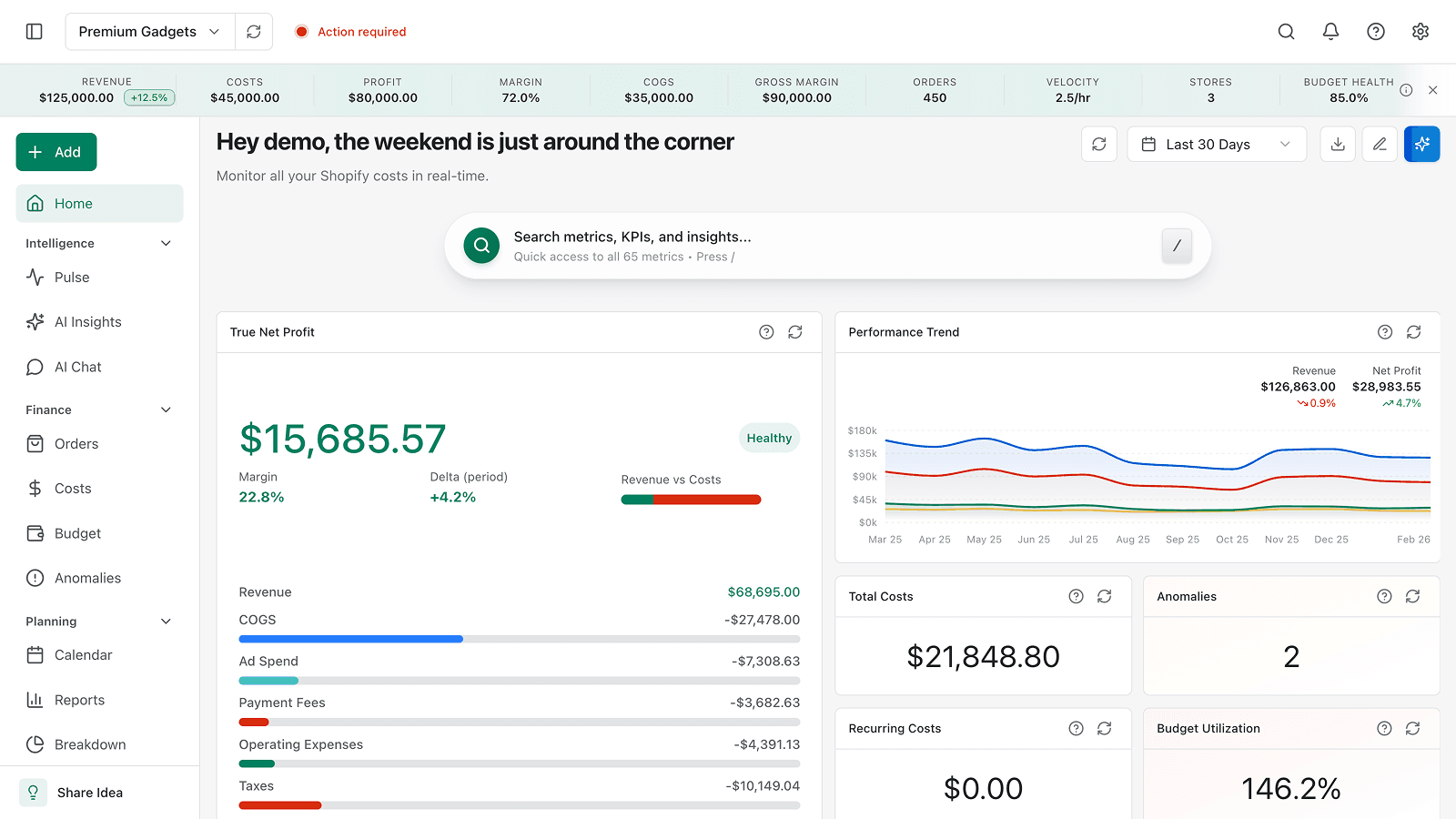Dashboard