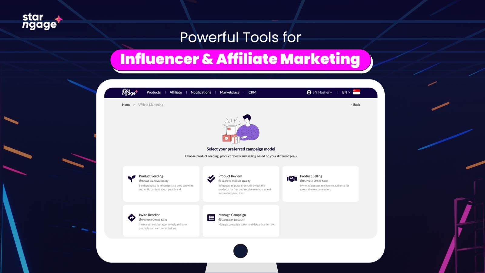 Powerfull Tools for Influencer & Affiliate Marketing