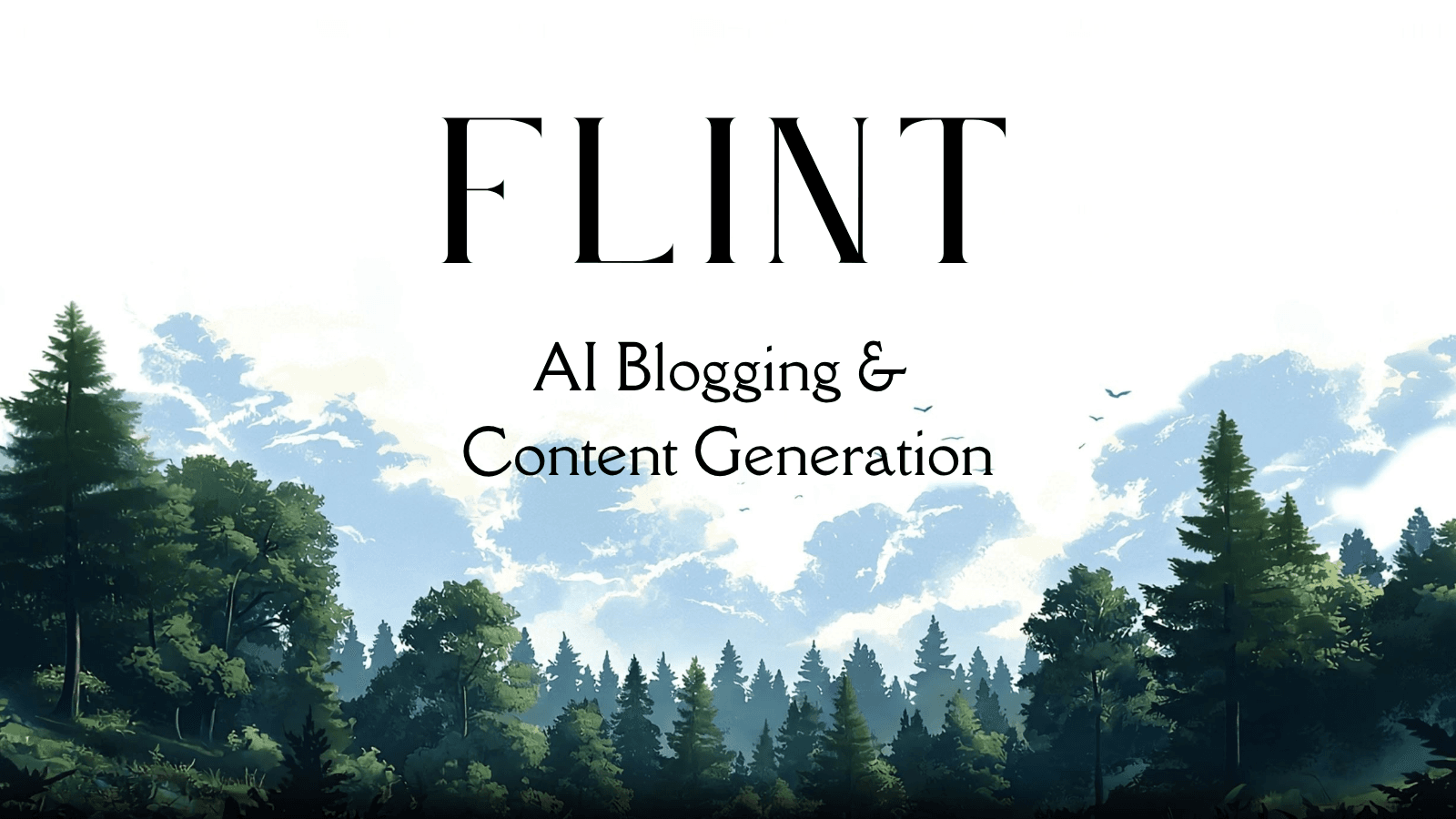 Flint AI Blogging & content generation