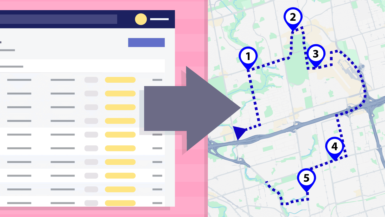 Orders to Delivery Route - Easy!