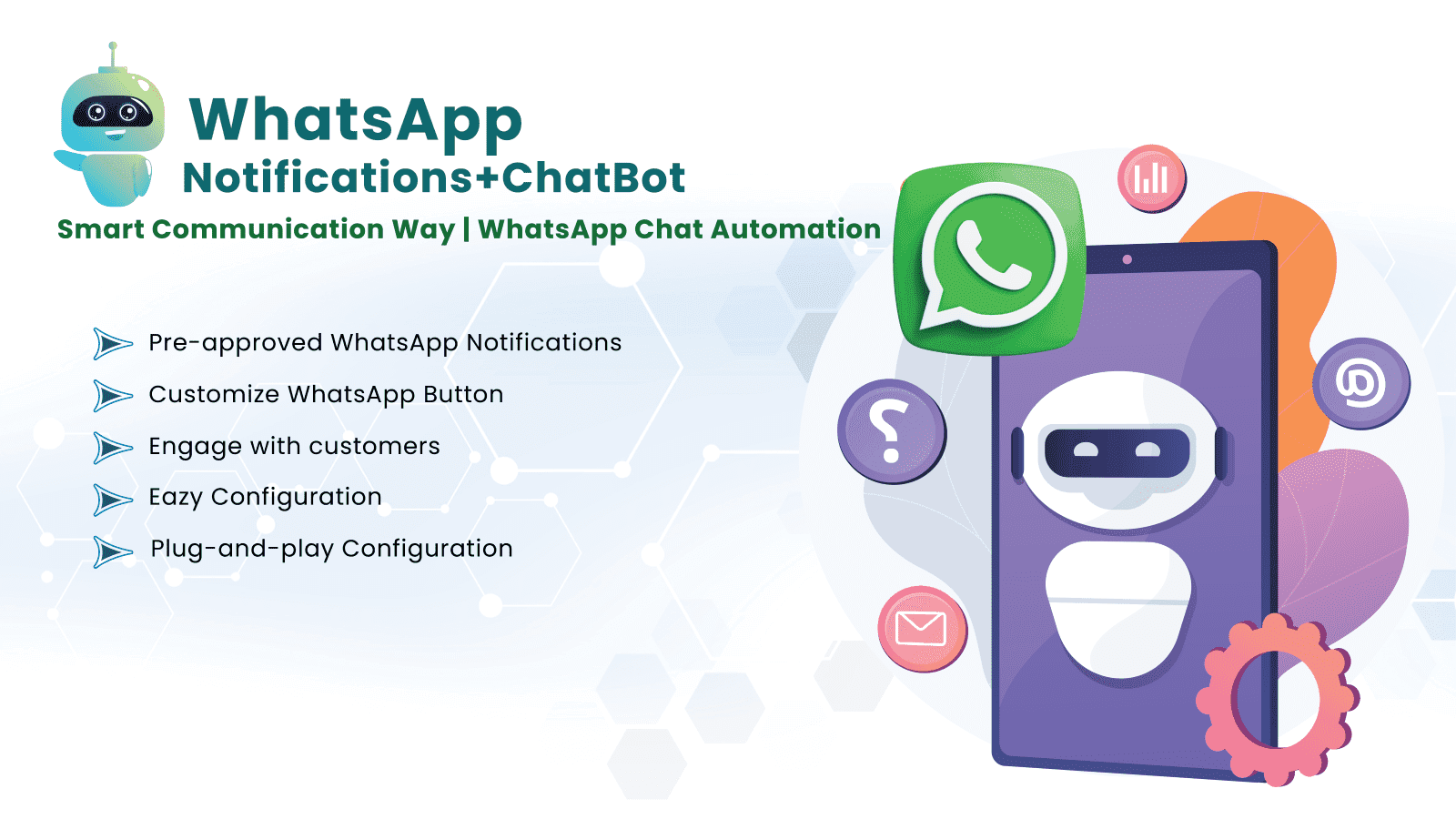 WhatsApp Notifications+ChatBot Shopify App