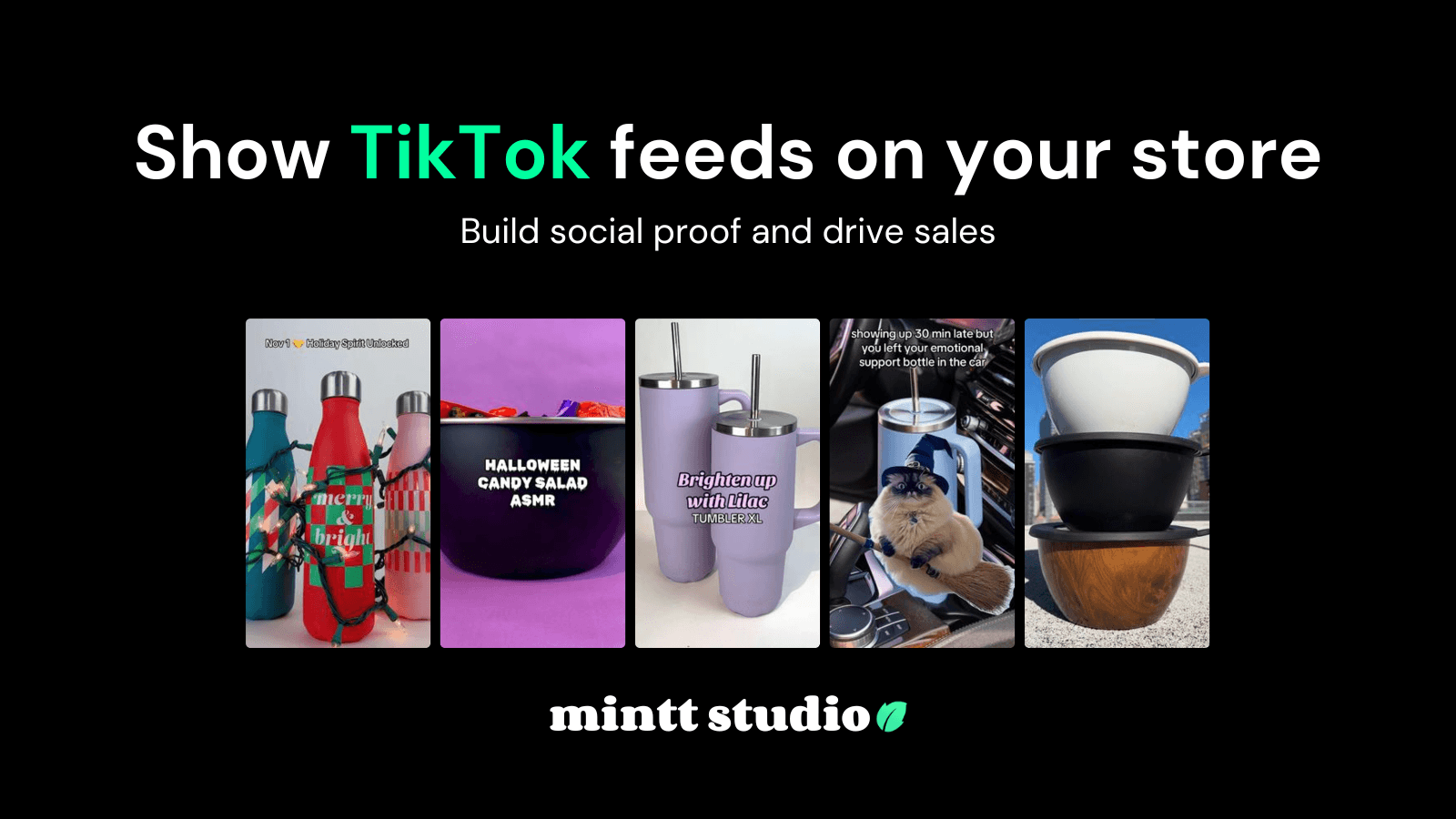 Mintt TikTok feed