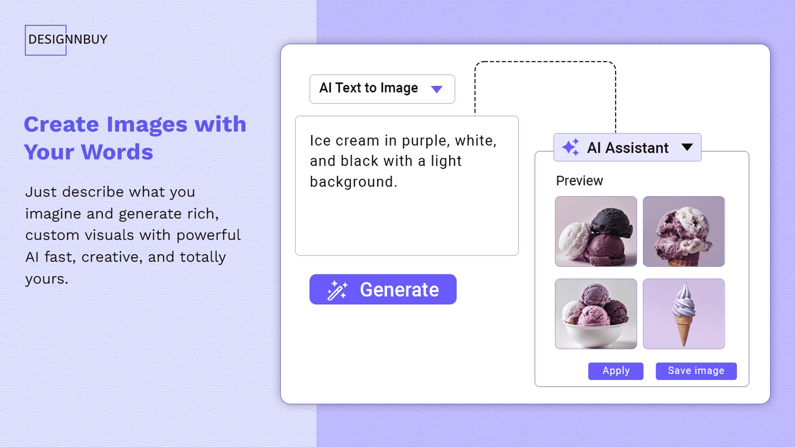 Generate image with AI
