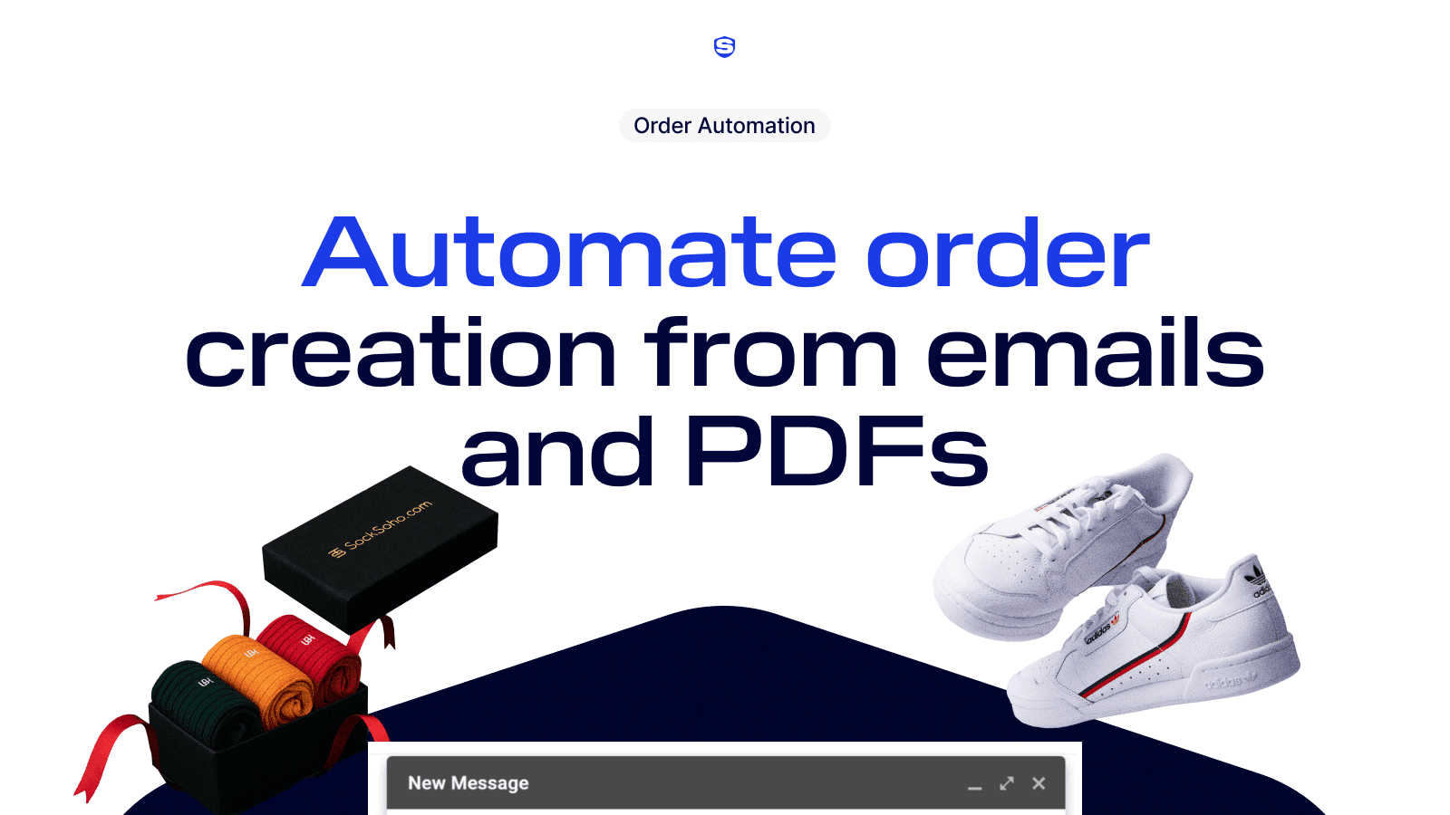 Automate order creation from customer emails and PDFs.
