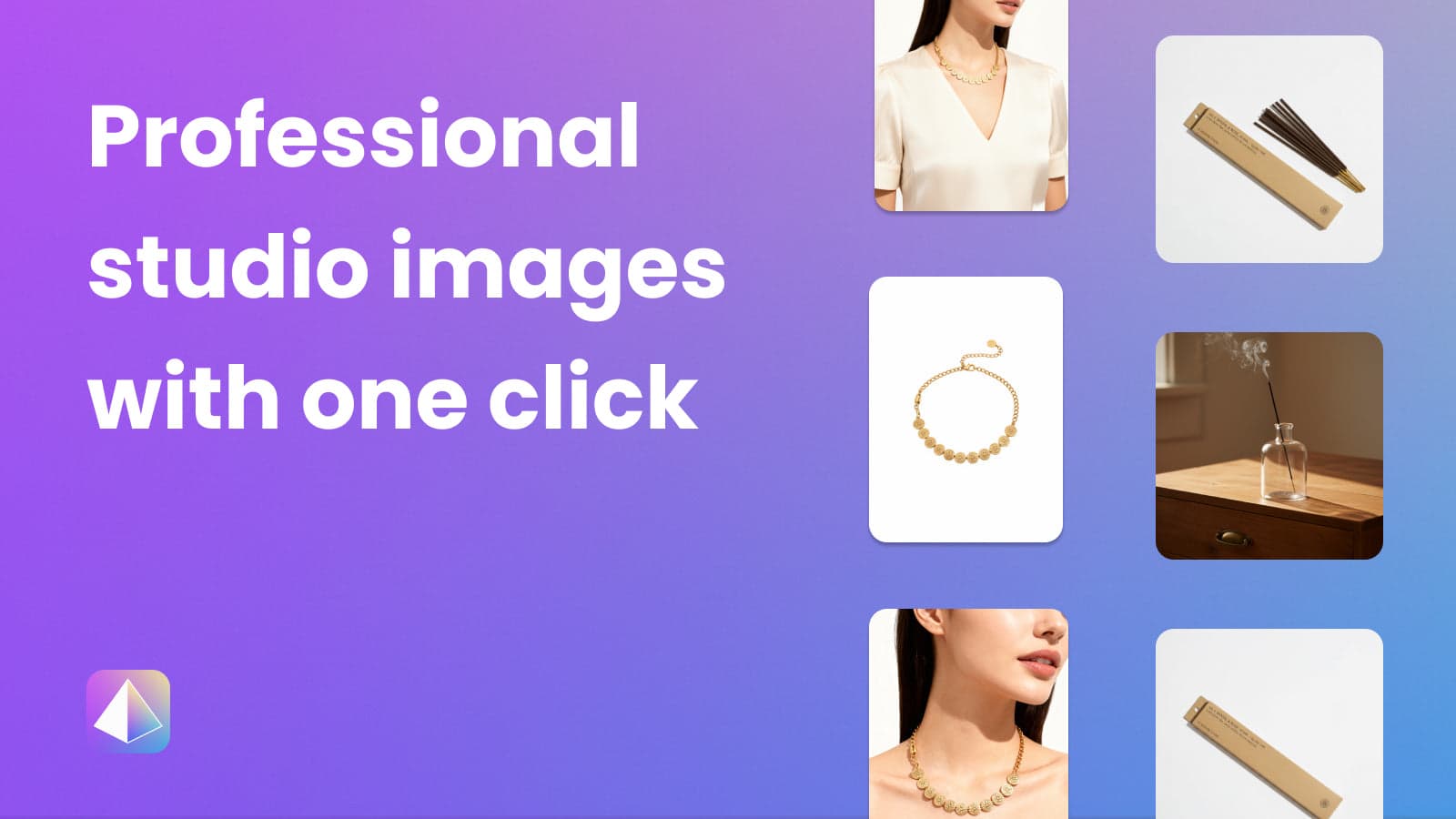 Professional studio images with one click