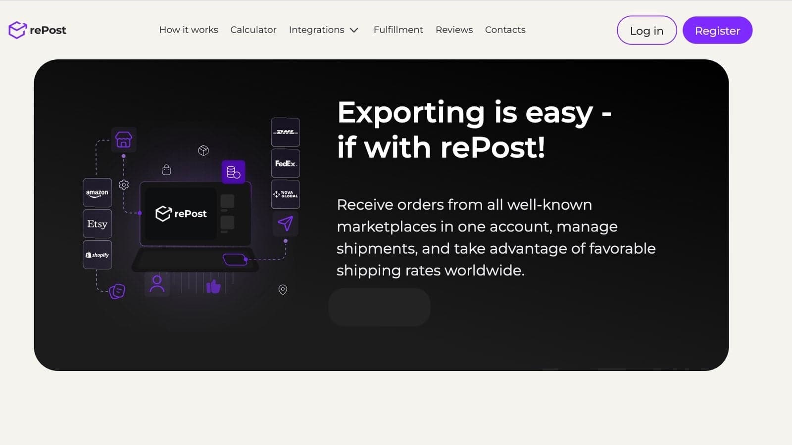 Home page