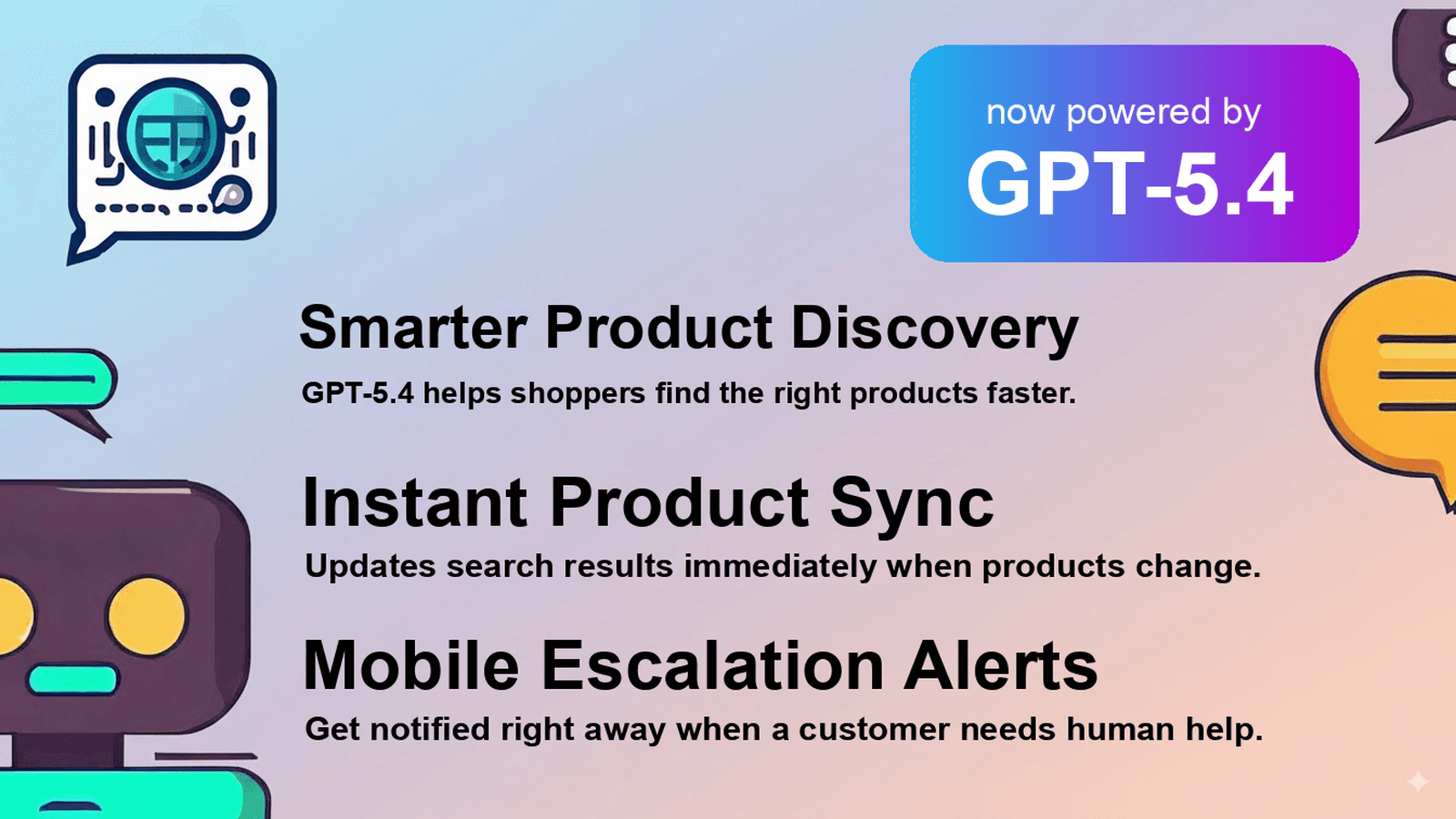 High quality AI chatbot for a competitive price! Try us and see